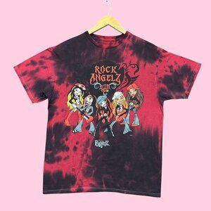 Bratz Rock Angelz Movie Poster Tie Dye Tee L